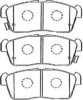 DAIHA 0449197404000 Brake Pad Set, disc brake